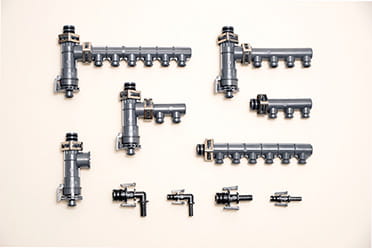 Resin Header for Hot Water Floor Heating of Super Engineering Plastic