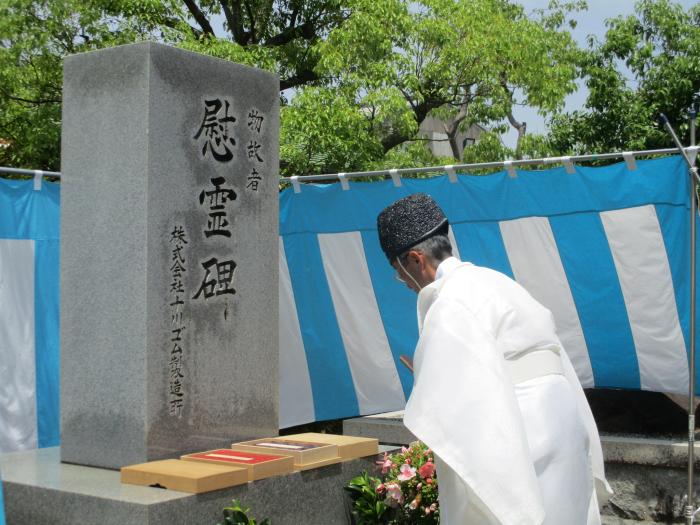 物故者慰霊祭①（堺工場）.JPG